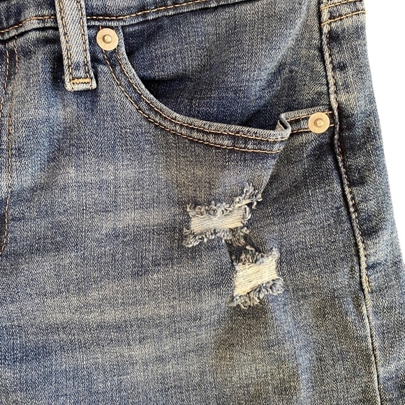 Levi’s Jean Short 26 Mid Length Denim - Picture 4 of 9